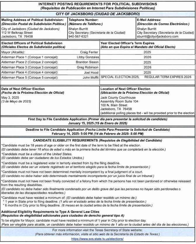 2025 Election Internet Posting Image Replaced